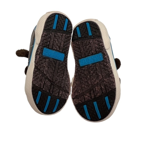 Sperry Top Sider Gray Blue Halyard H&L Boat Shoe Sneakers Size 5 Toddler - Picture 8 of 8